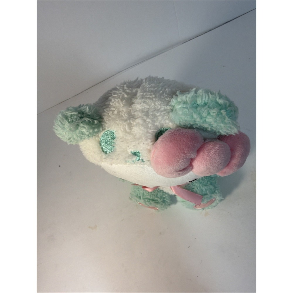 Hello Kitty Mint Panda Plush 4" By 6" Cute As Can Be With That Adorable Face - Picture 7 of 8